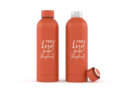 Water Bottle 3D model get