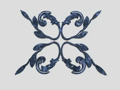 Decor - Decorative mirror 3D model