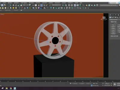 Rim 7spoke Free 3D model