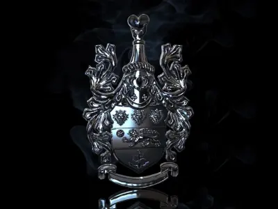 CDOP Crest  3D print model