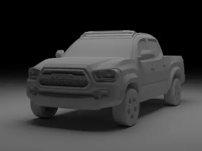 Toyota car modeling  3D model