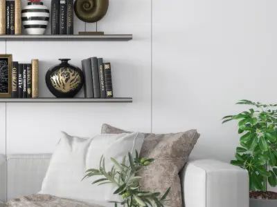 Modern Book Jewelry Decoration 3D model