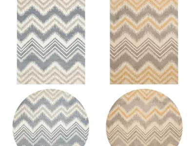 Rugs No 218 Low-poly 3D model