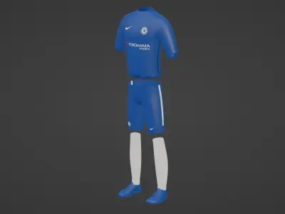 Chelsea Sportwear Low-poly 3D model