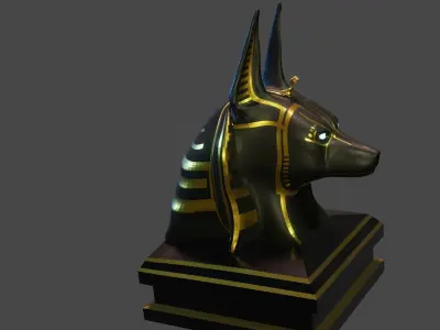 Anubis 3D model