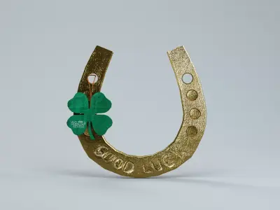 St Patricks Horseshoe 3D Model 3D model