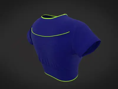 crop top  Free 3D model