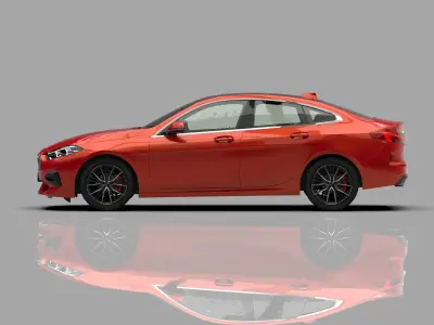 2 Series Gran Coupe F44  Organizing 3D model