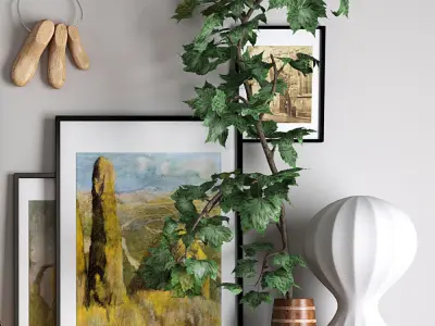 Decor set 03 3D model