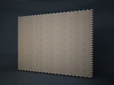 02 TRIDIMENSION PATTERN WALL 3D model