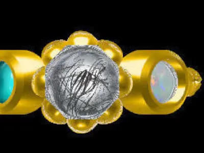 wedding ring 3D print model shop