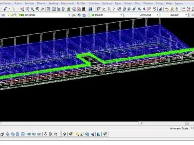 Football stadium Free 3D model