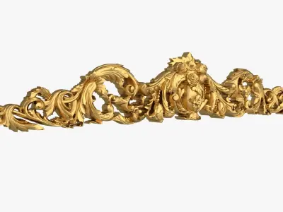 Classic decor ornament 275  3D print model