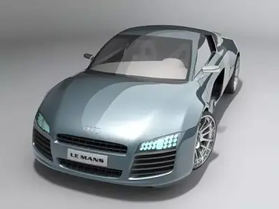 Audi Le Mans 2004 3D model