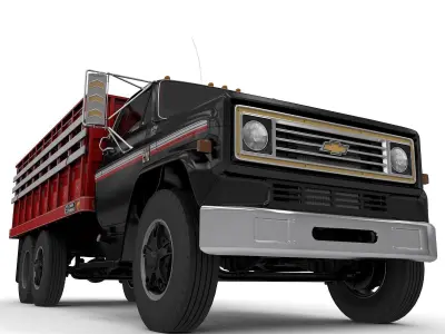 Chevy C70 Truck Omaha Standard 1981 3D model