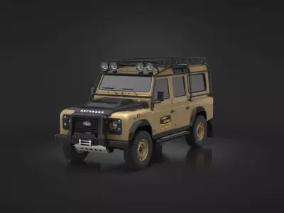 Land Rover Defender Works V8 Trophy 3D print model