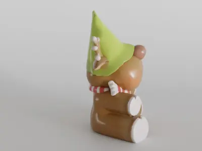 Adorable Christmas Reindeer 3D print model