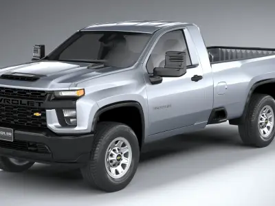 Chevrolet Silverado 3500HD CG 2022 3D model
