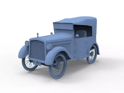 Vintage Car Model   3D model