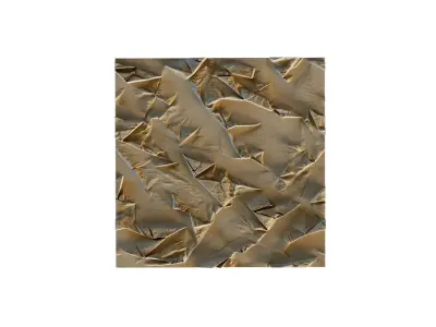 mural decor set wall panel 29  3D model