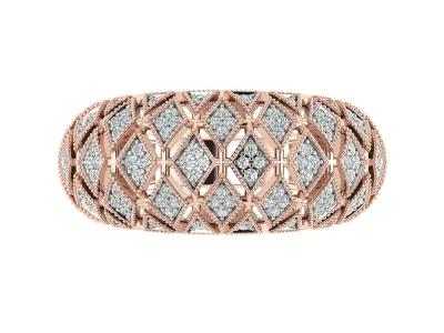 Royal Elegance Diamond Ring Collection Luxurious 3DM  STL Pack 3D print model