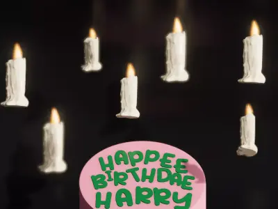 Harry Potter cake box Free 3D print model