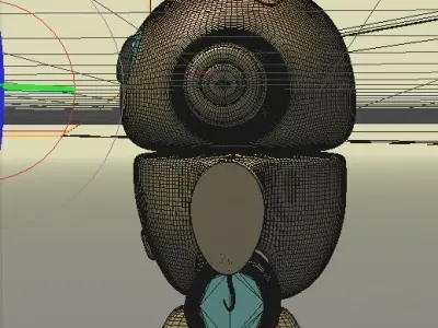 Toy Robot Free 3D model