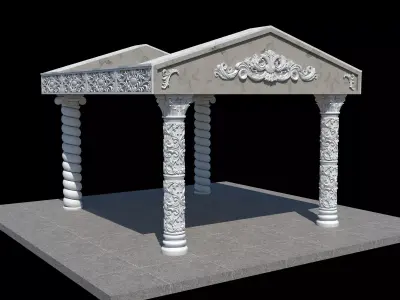 COLUMN gazebo 3D model