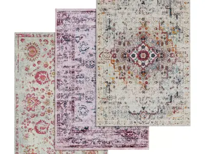 Rug Set 1825 3D model