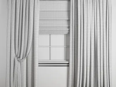 Curtain 498 3D model