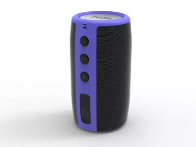 SPEAKER BLUE 3D model