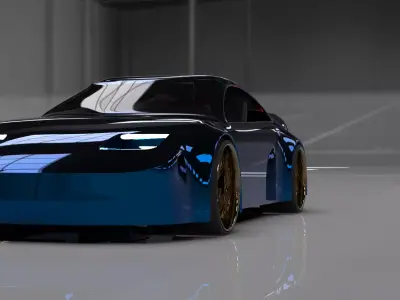 Nissan 300zx Concept 3D model