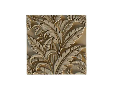 mural decor set wall panel 13 3D model