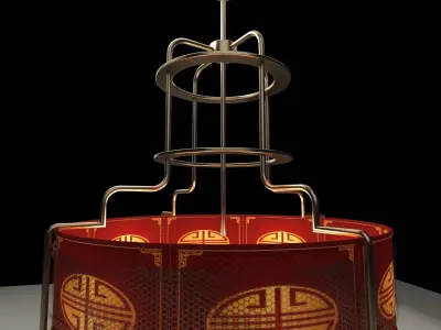 Chinese lantern 3D model