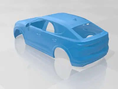 Capri 2025 - Body Car STL Model 3D print model