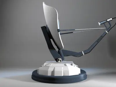 satellite 05 Free low-poly 3D model