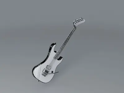 Kramer US Air Force Guitar Free 3D model