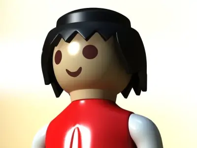 Playmobil Toy 3D model
