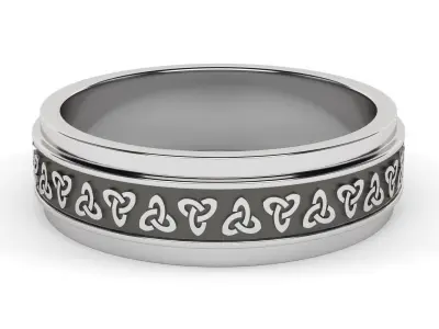 Ring Silver 3D model purchase