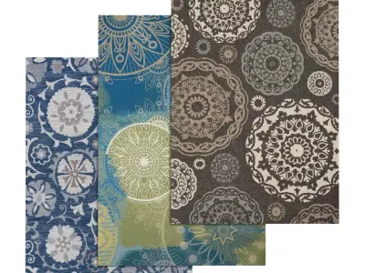 Rug Set 647 3D model