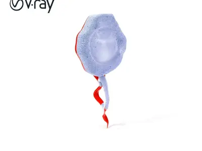 Antique Wax Seal and Parchment Model Pack Low-poly 3D model