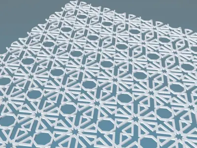 Arabian Ornaments Pattern  Collection 2 3D model