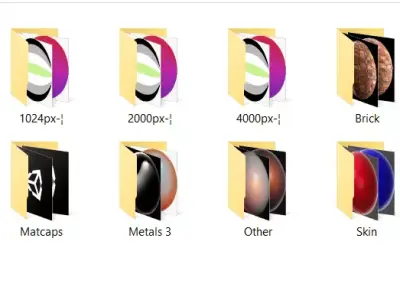 Ultimate Matcap Bundle - Complete Eddition Texture