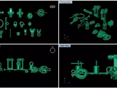 jewelery accessories Free 3D print model