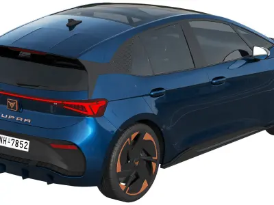 Cupra Born 3D model