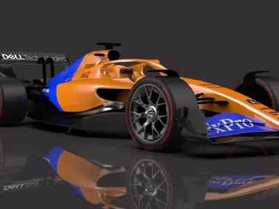 F1 2021 car 3D model