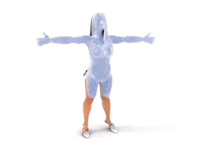 Colorful Swimwear model pack Low-poly 3D model