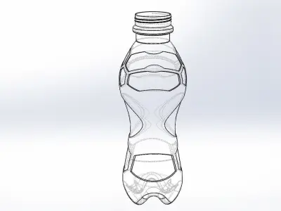 Bottle concept 1 Free 3D model