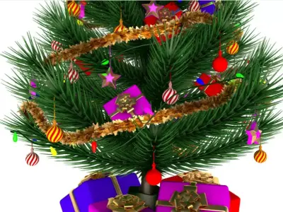 Christmas Tree 3D model 28