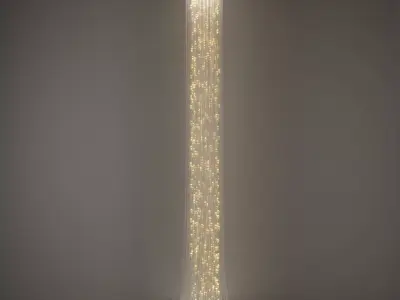 Chandelier Fiber Optic  3D model